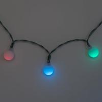 QAZQA Buiten lichtsnoer 7m incl. LED 50-lichts RGBW solar- Festival - thumbnail