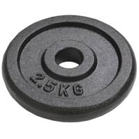 VidaXL Halterschijven 8 st 8x2,5 kg gietijzer - thumbnail