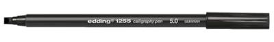 Kalligrafiepen edding 1255 5.0mm zwart | 10 stuks