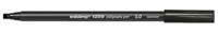 Kalligrafiepen edding 1255 5.0mm zwart | 10 stuks - thumbnail