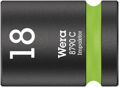 Wera 8790 C Impaktor Dop met 1/2"-aandrijving, 18 x 38 mm - 05004575001