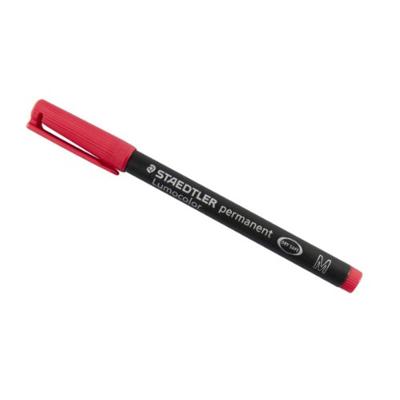 Staedtler Lumocolor 317, OHP-marker, permanent, 1,0 mm, rood