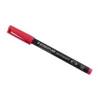 Staedtler Lumocolor 317, OHP-marker, permanent, 1,0 mm, rood - thumbnail