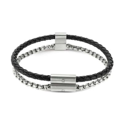 Armband Heren One Jewels OAMB4213LP Zwart Armband Heren One Jewels OAMB4213LP Zwart