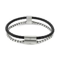 Armband Heren One Jewels OAMB4213LP Zwart - thumbnail