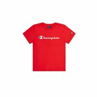 T-Shirt met Korte Mouwen voor kinderen Champion Crewneck Rood - Maat: 9-10 Jaar - thumbnail