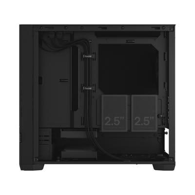Fractal Design - Pop Mini Silent Black Solid - PC - Black Case (FD -POS1M -01) - thumbnail