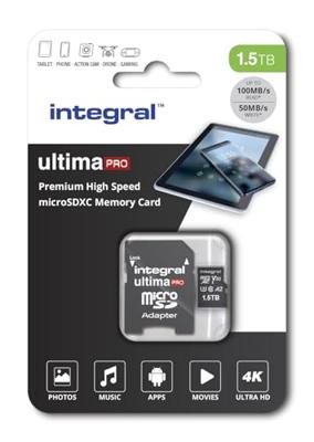 Integral SDXC-Micro SD V30 UHS-I U3 1.5TB Integral SDXC-Micro SD V30 UHS-I U3 1.5TB