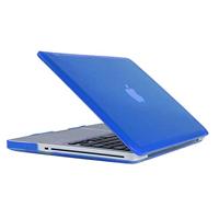 MacBook Pro 15.4 inch Kristal structuur hard Kunststof Hoesje / Case (blauw) - thumbnail