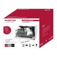 Inventum VVW5520 Vrijstaande vaatwasser Wit - thumbnail