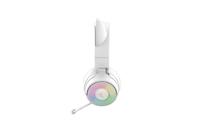 Razer Kraken Kitty V3 Pro - RGB Kitty draadloze gamingheadset - reactieve kattenoren voor streaming Hoofdtelefoon - Triforce 40mm Driver - Hyperspeed Wireless & Bluetooth - THX Spatial Audio | Wit - thumbnail