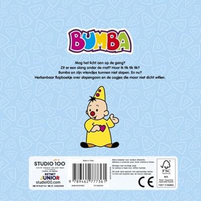 Studio 100 Bumba kartonboek met flapjes - oogjes dicht Studio 100 Bumba kartonboek met flapjes - oogjes dicht
