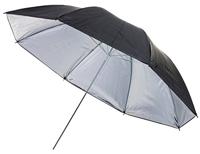 BRESSER BR-BS110 Paraplu zwart/zilveren 110cm - thumbnail
