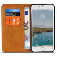 Casecentive Leren Wallet case iPhone 7 / 8 Plus tan - thumbnail