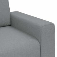 Fauteuil 60 cm stof lichtgrijs - thumbnail