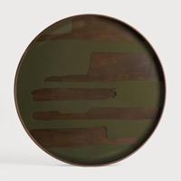 Ethnicraft Rond Dienblad 'Second Nature' 92cm, kleur Moss - thumbnail