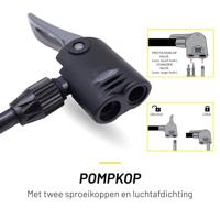 Dunlop fietspomp staand - thumbnail