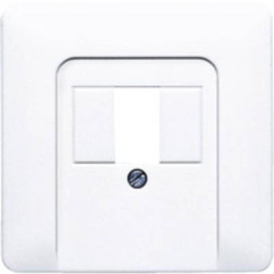 Jung CD569TWW TAE-contactdoos Afdekking 1-voudig Alpine-wit 1 stuk(s)