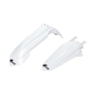 UFO PLAST spatbordset mudguard set ufo ktm white - thumbnail