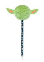 Undercover Balpen met pom pom star wars grogu - thumbnail