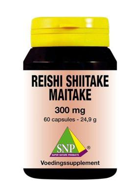 SNP Reishi shiitake maitake 300 mg 60 Vegetarische capsules