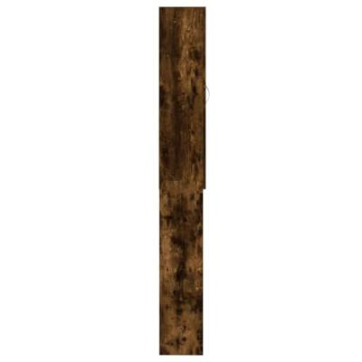 VidaXL Wasmachinekast 64x25,5x190 cm gerookt eikenkleurig VidaXL Wasmachinekast 64x25,5x190 cm gerookt eikenkleurig