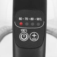 Emerio WK-119255 waterkoker Zwart, Transparant 2200 W - thumbnail