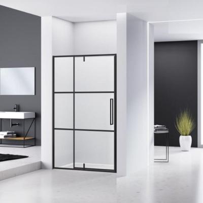 Nisdeur Van Rijn ST04 Aluminium Profiel 6 mm Helder Glas 140x200 cm Zwart Frame van Rijn Nisdeur Van Rijn ST04 Aluminium Profiel 6 mm Helder Glas 140x200 cm Zwart Frame van Rijn