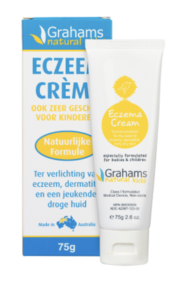 Grahams Natural Eczeem Crème 75gr