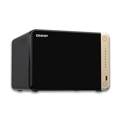 QNAP TS-664 NAS Tower Ethernet LAN Zwart N5095 QNAP TS-664 NAS Tower Ethernet LAN Zwart N5095