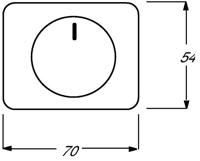 Busch-Jaeger 2CKA006599A2324 Dimmer Afdekking Alpha Nea, Alpha exclusive Wit, Verkeerswit 1 stuk(s) - thumbnail