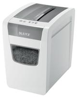 Leitz IQ Slim Home Office P4 Papierversnipperaar 10 vellen Cross cut 4 x 28 mm P-4 23 l Ook geschikt voor Nietjes, Paperclips - thumbnail