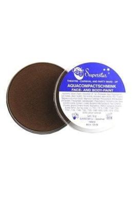 Aqua compactschmink donkerbruin 16gr nr.25