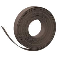 VidaXL Tuinrand 10 m 10 cm polyetheen bruin - thumbnail
