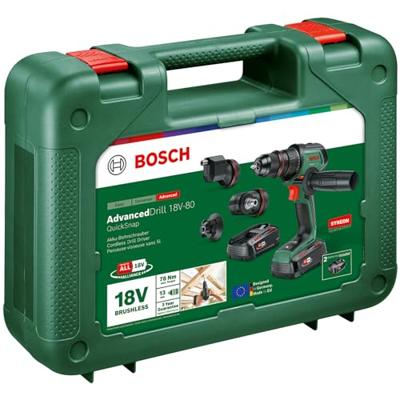 Bosch Home and Garden AdvancedDrill 18V-80 QuickSnap 06039E2004 Accu-schroefboormachine 18.0 V Bosch Home and Garden AdvancedDrill 18V-80 QuickSnap 06039E2004 Accu-schroefboormachine 18.0 V