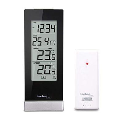 Techno Line WS 9767 WS 9767 Draadloze thermometer Zwart Techno Line WS 9767 WS 9767 Draadloze thermometer Zwart