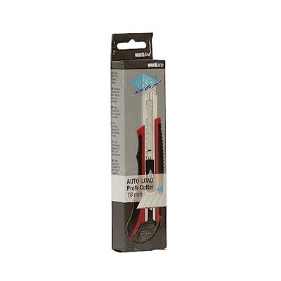 WEDO 78418 Wedo Profi-Cutter, AUTO-LOAD , 18 mm - nr. 78418 zwart/rood 1 stuk(s)
