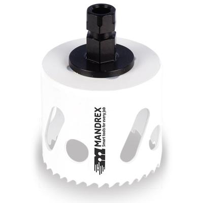 Gatzaag 19mm M42 45mm diep Mandrex Bi-metaal SpeedXcut met Quick Adapter