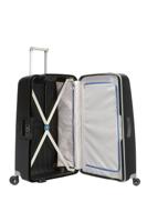 Samsonite S&apos;cure Spinner 75cm Black - thumbnail