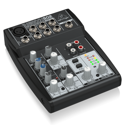 Behringer Xenyx 502 PA en studiomixer
