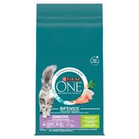 PURINA ONE Bifensis Sensitive droogvoer voor volwassen katten met kalkoen en rijstzak, 9,75 kg - thumbnail