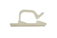 HELLA kabelclip adhesive plate clip white 102 mm - thumbnail