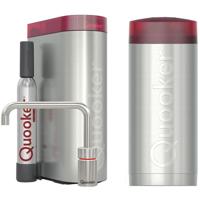 Quooker Nordic Square Kokendwaterkraan Single Tap Set - Kokend Water - RVS - Inclusief COMBI Reservoir & CUBE - Direct Gekoeld Bruisend Water - thumbnail