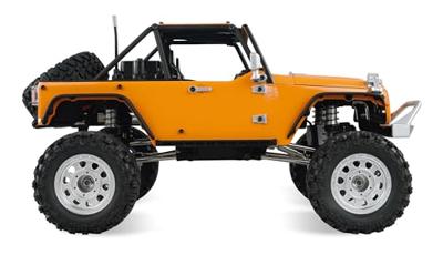 Amewi Hyper Go SC+ Scale Crawler FOC 1:12 Brushless RC modelauto voor beginners Elektro Crawler 4WD RTR 2,4 GHz Met lichteffect