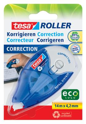 tesa Correctieroller ROLLER 59971 4.2 mm Wit 14 m 1 stuk(s) tesa Correctieroller ROLLER 59971 4.2 mm Wit 14 m 1 stuk(s)
