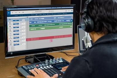 Tascam Mixcast 4 podcast recording console Tascam Mixcast 4 podcast recording console