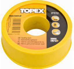 Topex isolatietape 15x19x0.2