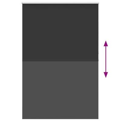 Rolgordijn verduisterend 155x230 cm stofbreedte 151,6 cm zwart