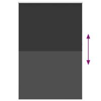 Rolgordijn verduisterend 155x230 cm stofbreedte 151,6 cm zwart - thumbnail