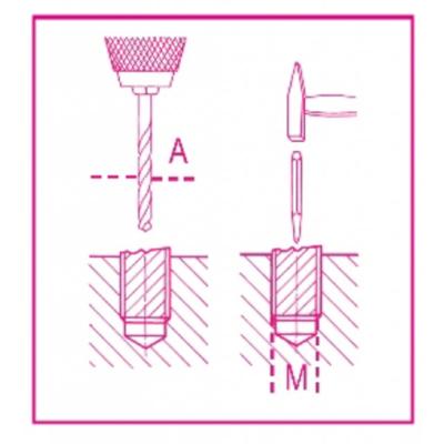Beta 1431/9 Tapeind uithalers voor afgebroken schroeven en draadeinden - 014310055 014310055